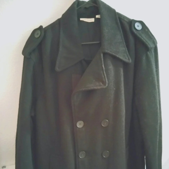 DKNY double breasted wool Peacoat